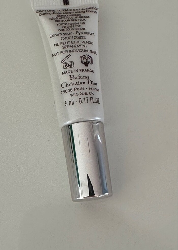 Dior göz serumu Gucci serum makyaj bazı - Görsel 5