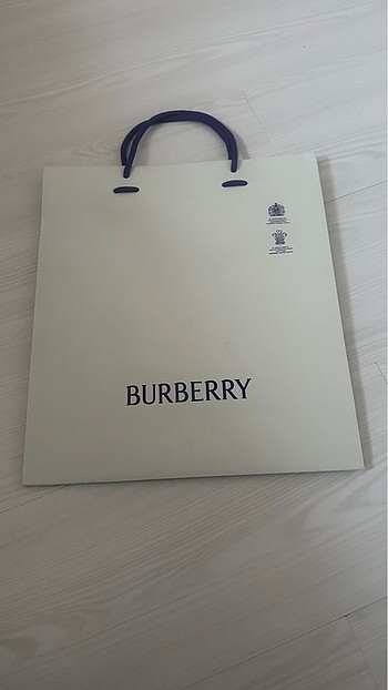 Beden mavi Renk Burberry Poşet