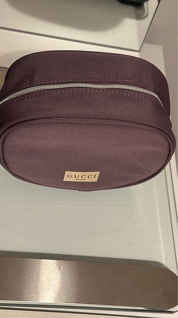 Beden mor Renk Orijinal Gucci mor makyaj çantası