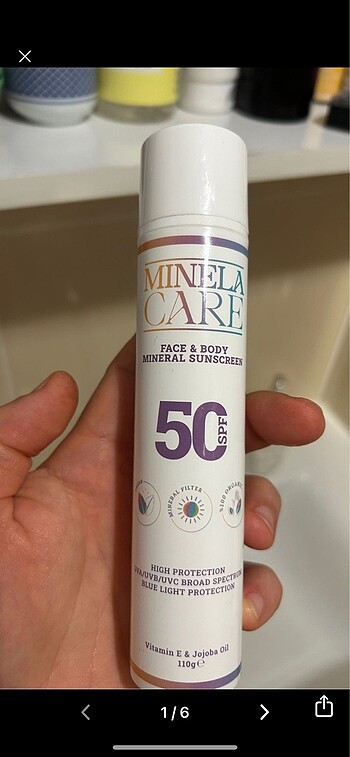 Minela care gunes kremi