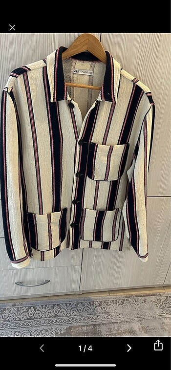 Zara original organik gomlek