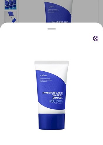 Isntree Hyaluronic Acid Güneş Jeli SPF 50