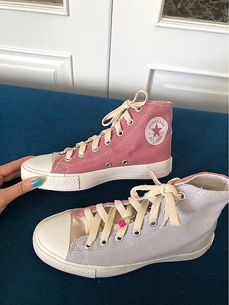 Converse İki renk uzun converse