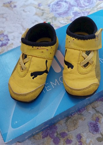 Puma Sarı orjinal puma Erkek Çocuk Spor Ayakkabı