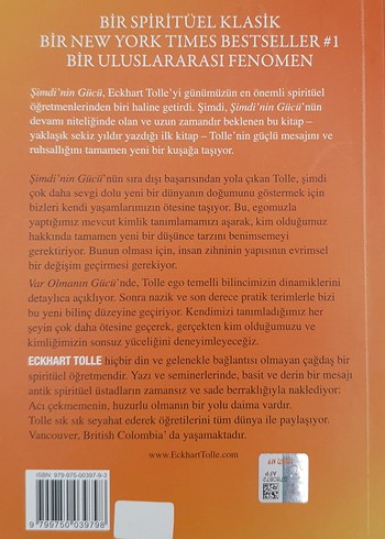 Beden Var Olmanın Gücü - Eckhart Tolle | KORİDOR YAYINCILIK
