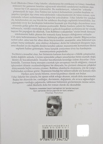 Beden Sıcak Ülkelerden Dönen Vahşi Sakatlar - Tom Robbins | AYRINTI YA