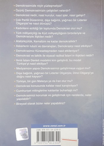 Beden Demokrasimizle Yüzleşmek - Emre Kongar | REMZİ KİTABEVİ