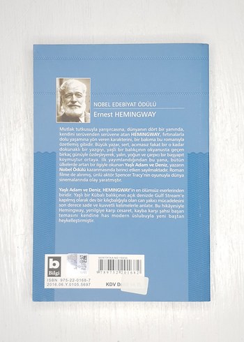 Yaşlı Adam ve Deniz - Ernest Hemingway | BİLGİ YAYINEVİ