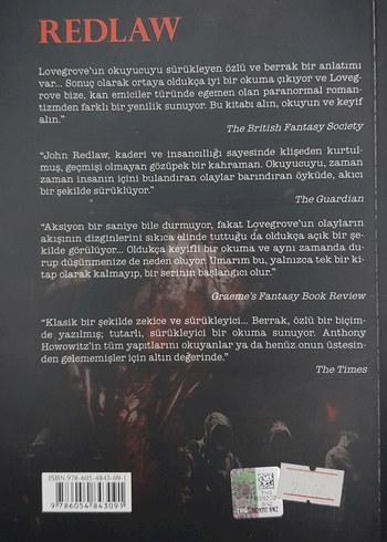 Beden Redlaw - James Lovegrove | KASSANDRA