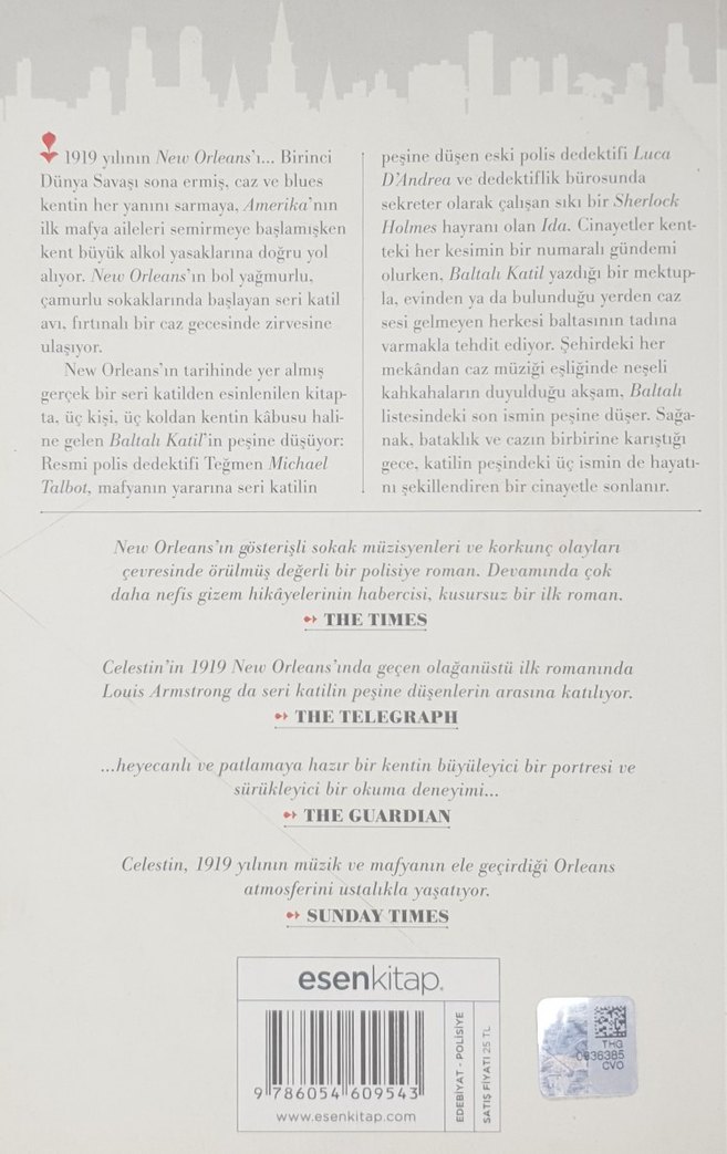 New Orleans CinayetleriTütün, Bataklık ve Caz - Ray Celestin - Görsel 3