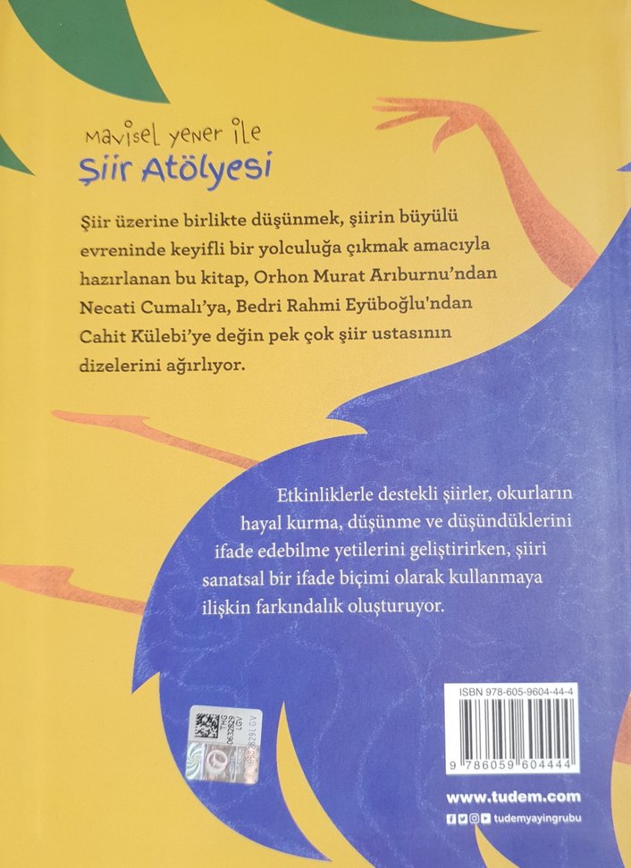 Mavisel Yener ile Şiir Atölyesi - Mavisel Yener | TUDEM YAYINEVİ - Görsel 3