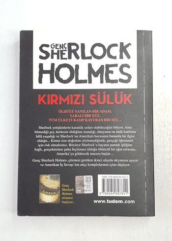 Genç Sherlock Holmes - Kırmızı Sülük - Andrew  | TUDEM YAYINEVİ - Görsel 2