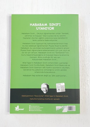 Hababam Sınıfı Uyanıyor - Rıfat Ilgaz | ÇINAR YAYINLARI - Görsel 2