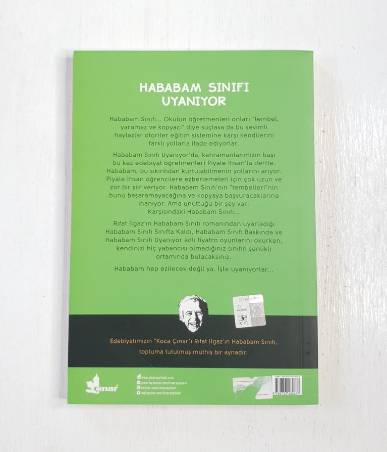 Hababam Sınıfı Uyanıyor - Rıfat Ilgaz | ÇINAR YAYINLARI - Görsel 2