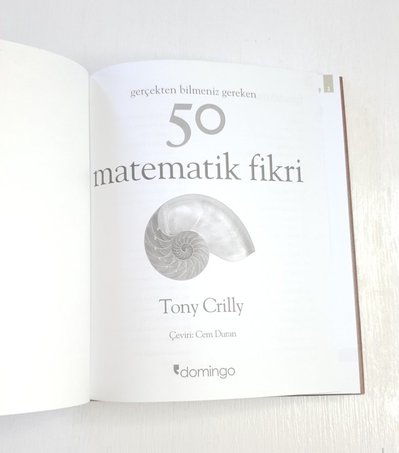 Gerçekten Bilmeniz Gereken 50 Matematik Fik l Domingo Yayınları - Görsel 5
