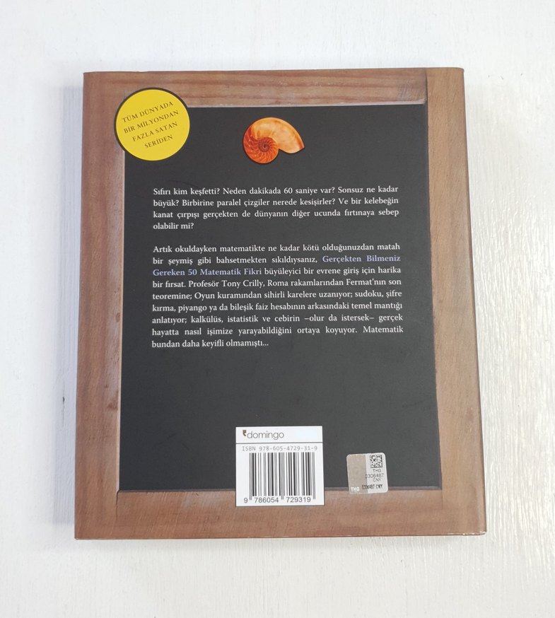 Gerçekten Bilmeniz Gereken 50 Matematik Fik l Domingo Yayınları - Görsel 2