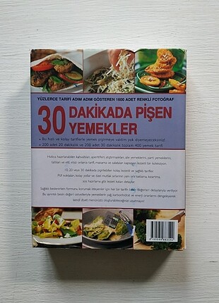  30 Dakikada Pişen Yemekler Kitap 