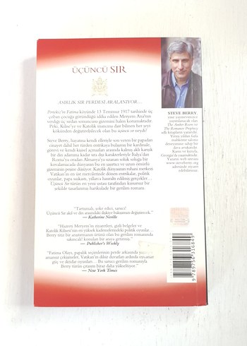 Üçüncü Sır - Steve Berry | BİLGE KÜLTÜR SANAT