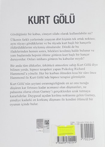 Beden Kurt Gölü - John Verdon | KORİDOR YAYINCILIK