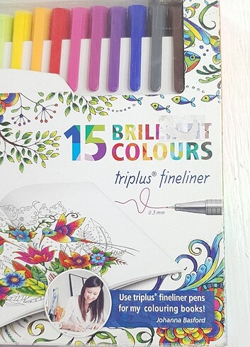  Beden Renk Staedtler Triplus Fineliner 15?li Kalem