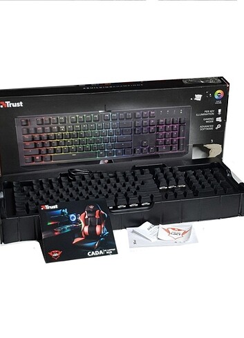 TRUST 21808 GXT 890 Cada RGB Mekanik