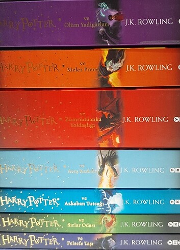 Beden Renk Harry Potter Seti (7 Kitap Kutulu) J. K. Rowling