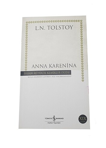 Anna Karenina - Lev N. Tolstoy | TÜRKİYE İŞ BANKASI KÜLTÜR YAYIN