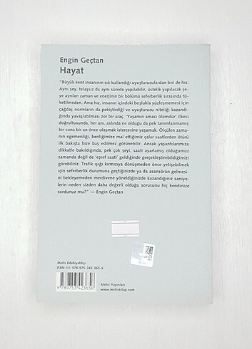 Beden Hayat - Engin Geçtan | METİS YAYINLARI