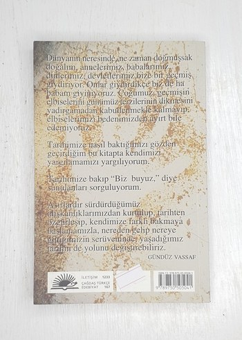 Tarihi Yargılıyorum - Gündüz Vassaf | İLETİŞİM YAYINLARI