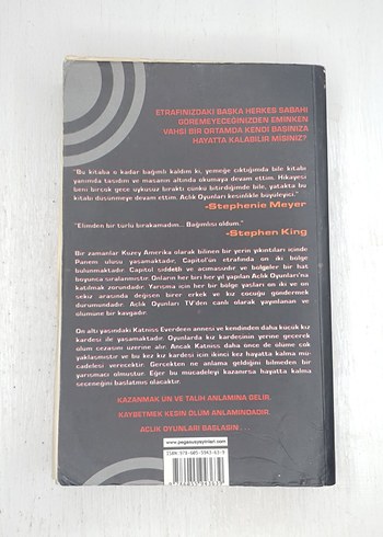 Açlık Oyunları - Suzanne Collins l Pegasus Yayınları