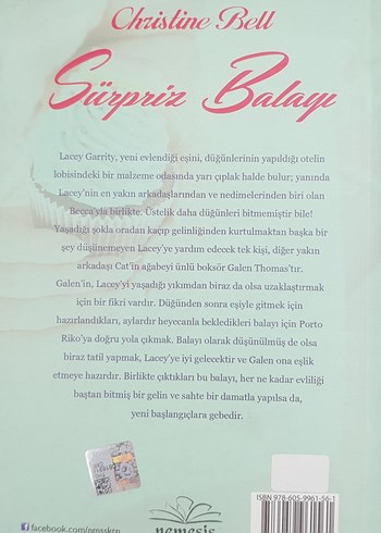 Beden Sürpriz Balayı - Christine Bell l Nemesis Kitap