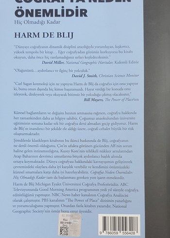 Beden Coğrafya Neden Önemlidir - Harm de Blij