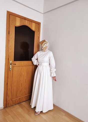 m Beden beyaz Renk Nikah elbisesi 