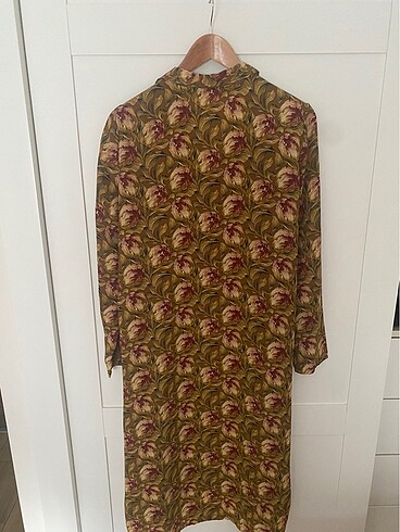 m Beden Mango sifon elbise