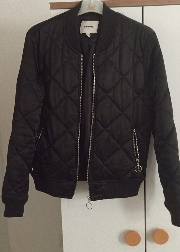 Koton siyah mont - Görsel 2