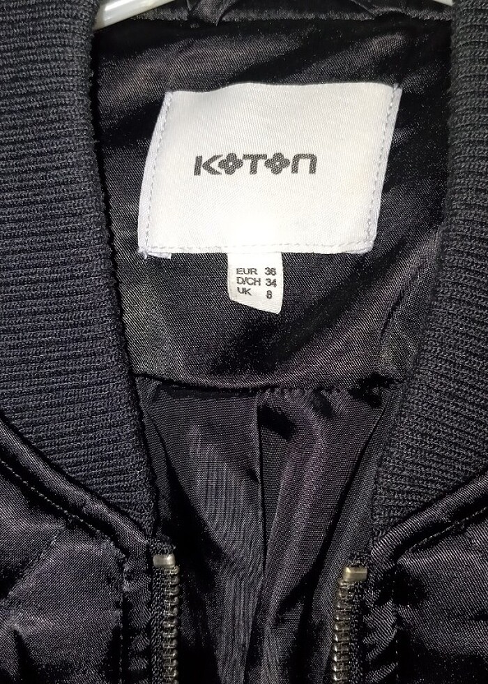 Koton siyah mont - Görsel 4