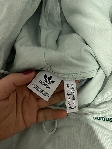 38 Beden Adidas orijinal üst