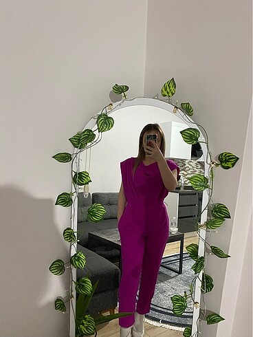 m Beden pembe Renk Tulum pembe