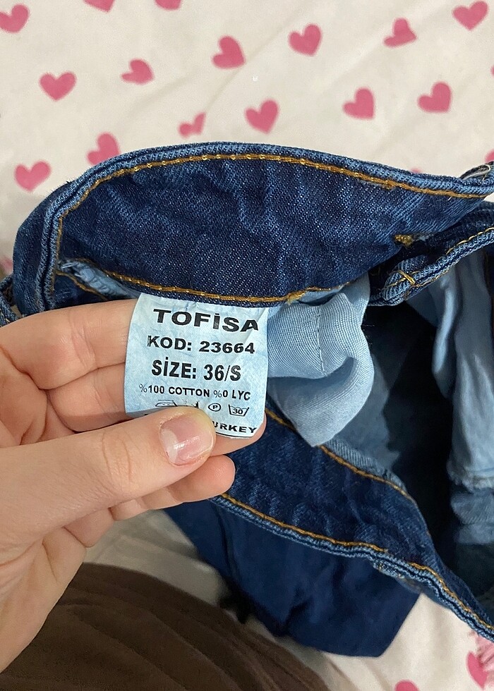 Baggy pantolon kot - Görsel 3