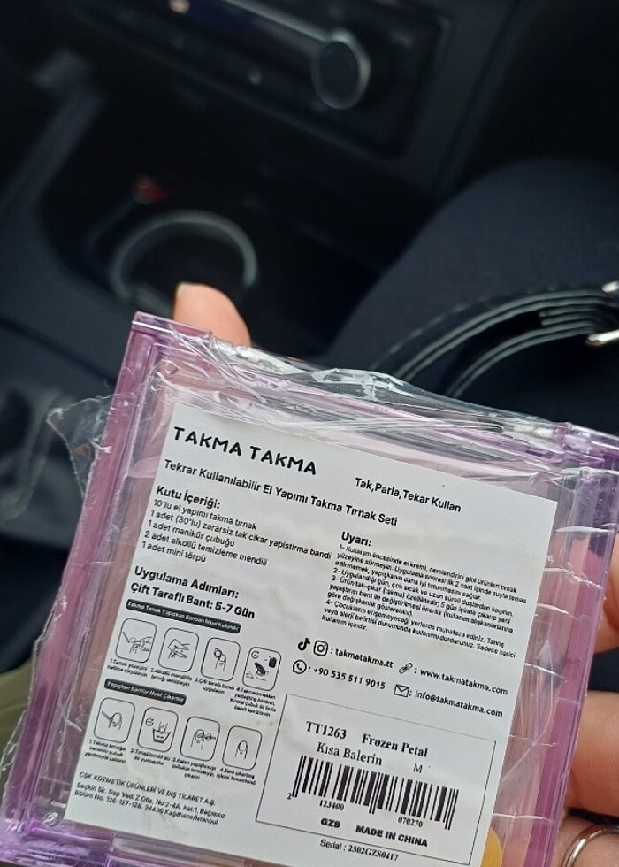 TAKMA TAK TIRNAK  - Görsel 2