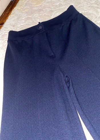 36 Beden mavi Renk Lacivert Kadın Kumaş Pantolon - Regular Fit