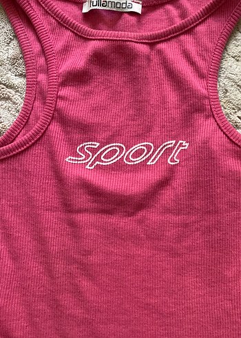 Koton Pembe Triko Atlet
