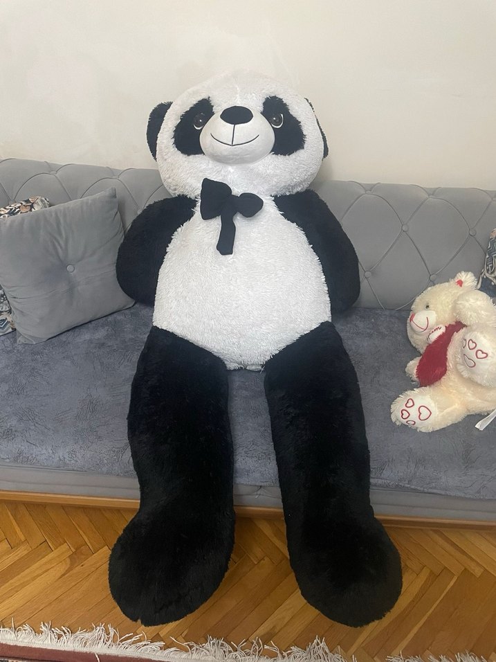 Büyük Peluş Panda Oyuncak - Görsel 2