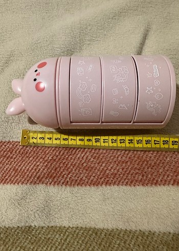 Pembe Tavşan Figürlü Çekmeceli Düzenleyici - Görsel 9