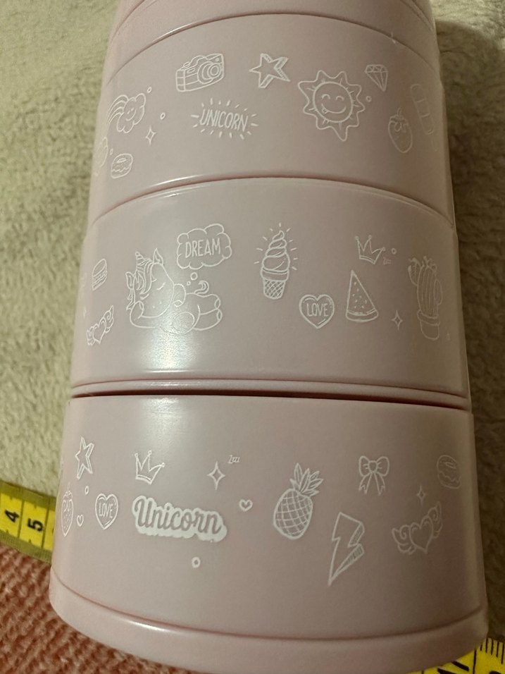 Pembe Tavşan Figürlü Çekmeceli Düzenleyici - Görsel 4