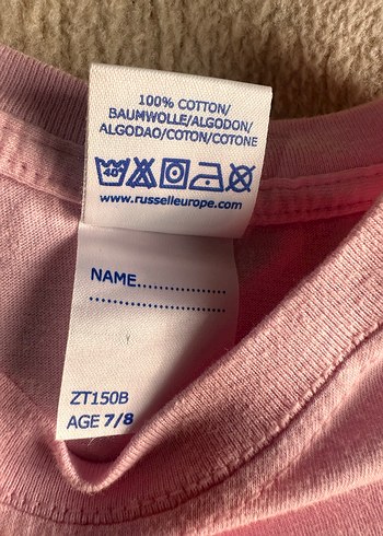 Kız Çocuk Pembe Baskılı Kısa Kollu Tişört - Görsel 4