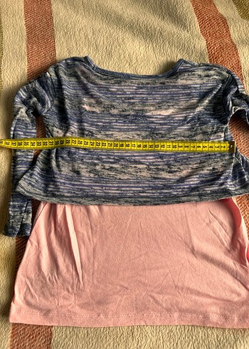 Pembe Altı ve Mavi Üstü çocuk tişört - Görsel 6