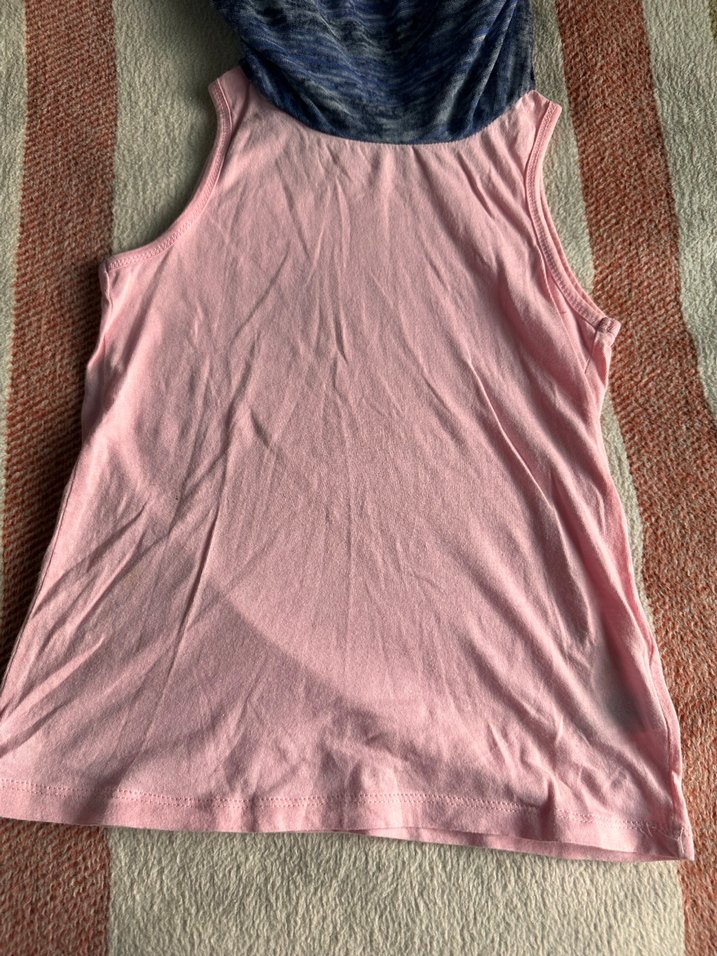 Pembe Altı ve Mavi Üstü çocuk tişört - Görsel 4