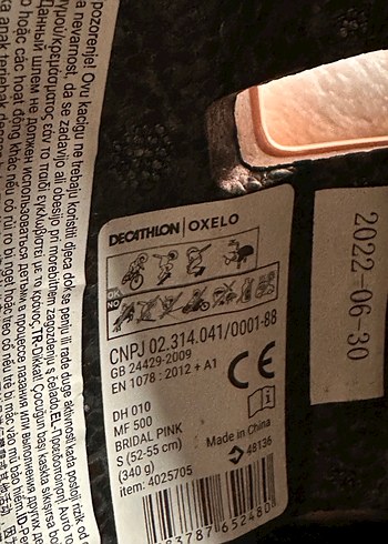 Pastel Pembe Biker Kask Velcro Bantlı - Görsel 5