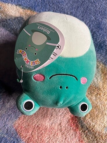 Diğer Squishmallow kurbağa 20cm